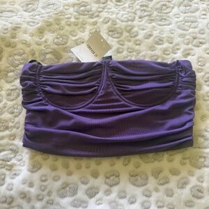 Brand new super cute purple crop